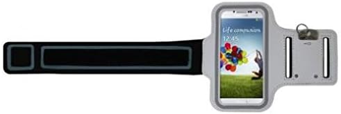 Вклучување на Armband Sports White Gym Thruckatul Cover Cover Band Reman Reflective Complactible со Samsung Galaxy A02S - Galaxy