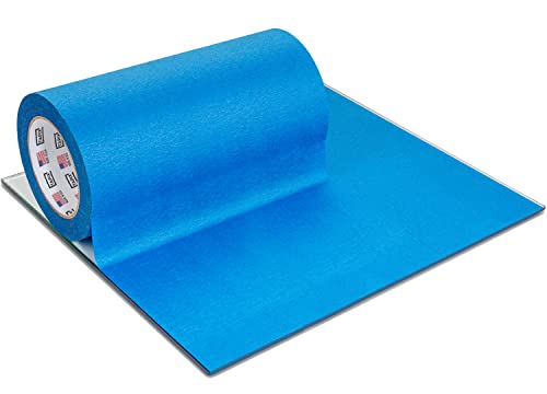 Широка лента со сини сликари, 6 инчи и 9 инчи, 3Д лента за печатење, лесно чисто отстранување до 21 ден, лента за маскирање