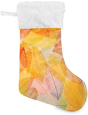 Есен за да ги остави божиќни чорапи големи Божиќни чорапи за Божиќна трпезарија дрво камин виси чорапи чорапи за украси за Божиќни