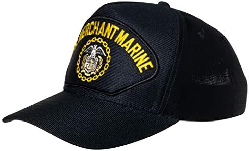 Соединетите држави трговски морски амблем лепенка капа, морнарица сина бејзбол капа