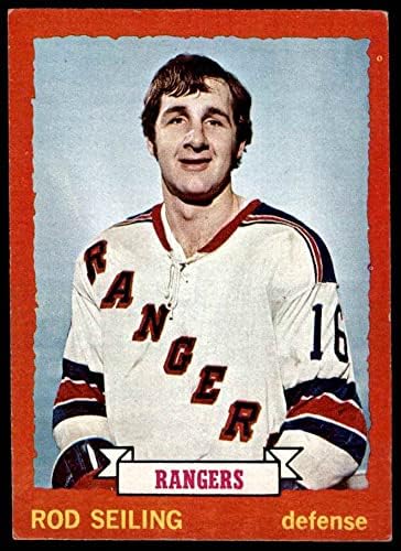 1973 Топпс # 9 Род Силинг Newујорк Ренџерс-хокеј VG/EX Rangers-хокеј