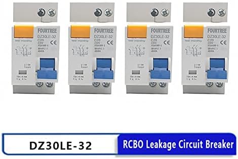 Makee DZ30L DPNL 230V 1P+N Преостаната струјно прекинувач на струјно коло со над и кратка струја за протекување RCBO MCB 6-32A