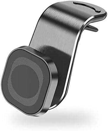 Ylhxypp вентилација дупка магнетна 360 степени ротирачки метален држач за магнетни автомобили практичен издржлив држач за телефонски телефон