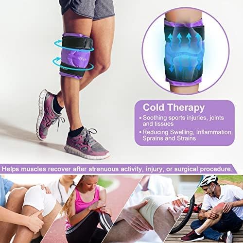 Реикс Реикс ледениот пакет за олеснување на болката во коленото и мразот на рамото за повреди што може да се употреби
