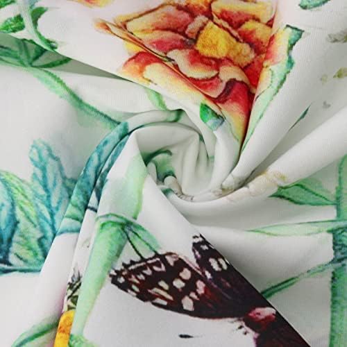 Hgccgdu Долга ракав Sundress for Women 2023 двојно поставен слоевит макси фустан Хенли вратот летен плажа проточен долг пролетен фустан