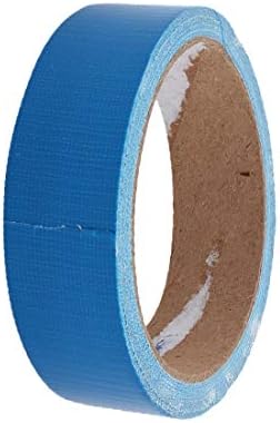 Сина еднострана безбедносна лента со сина еднострана лента за означување 1-инчен x 11 јарди (Cinta adhesiva para alfombras de seguridad de un solo lado azul, 1 pulgada x 11 дворови