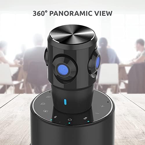 Тукан 360 Видео Конференциска Сала Камера Систем Со Сенасочен Микрофон, 360 Степен Камера И Вградени Звучници