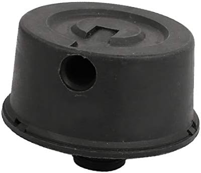 X-gree 20mm машки конец на компресорот за внес на компресор за придушувач на придушувач на пригушувач црна (20мм Роска Мачо Компресор де Аир