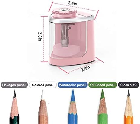 Доба преносни острилки за електрични моливи за брзо заострен погоден острилка за моливи