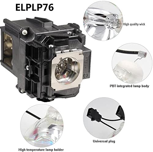 XIM ELPLP76 V13H010L76 Заменски проектор за замена за лампи за EPSON EB-G6900WU G6970WU G6550WU G6570WU G6450WU G6870 G6050W G6270W G6150