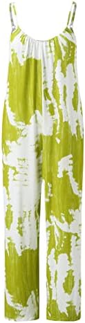 Kcjgikpok кратки скокови за жени женски вратоврска боја џемпери без ракави летни шпагети проточни скокови со долги нозе