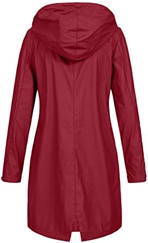 Топло трендовски палто тенок моден кардиган женски зимски јакна Фази од руно од руно со јакна со џебна качулка јакна