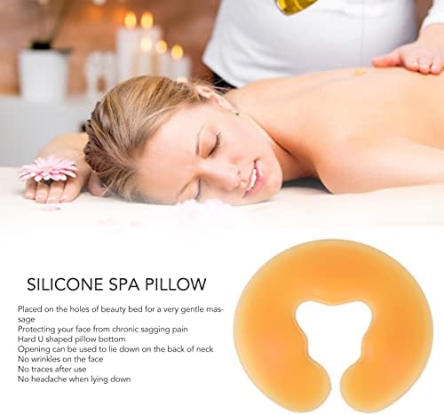 Jeanoko мека масажа лице релаксирано перница, перница за убавина салон удобно и облик на облик на заштита од хронична болка во