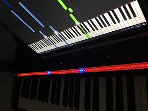 I-Piano MIDI LED Visualizer | Само-тутор | Осветлете ги копчињата | За поддржувач на MIDI, пијано/тастатури