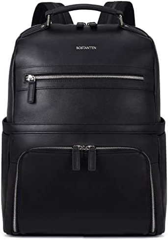 Бостатен кожен ранец за деловно работење на лаптоп, кампување со рамената торба спортски спортски торби за мажи