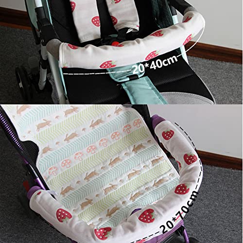 Корица за рачка за шетач ， бебе памук бандана, газење ， отстранлив покривка за заштита на седиштата за бебиња ， додатоци за шетачи