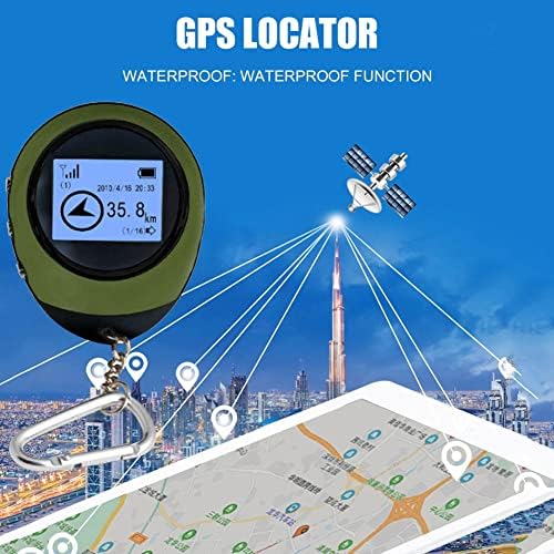 SJYDQ Tracker GPS Приемник За Навигација СО БРАВА USB Полнење За Шумски Туризам Пешачење Компас Уред Локатор Рекордер Алатка