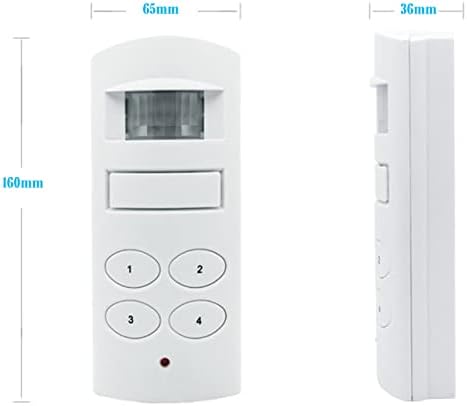 Аларм за сензори за движење, гаража и аларм за пролевање, безжичен инфрацрвен систем за безбедност на домот, предупредување за детектор