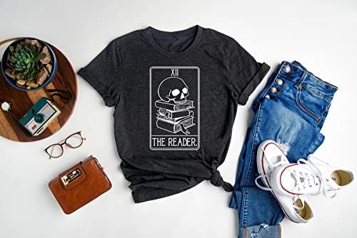 Тарот картичка кошула на читателот, кошула за подароци за читање на книги
