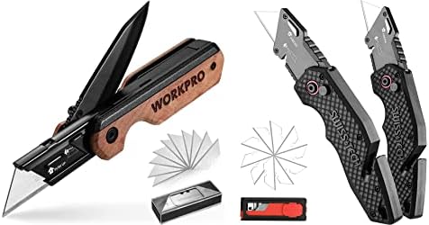 Швајцарија+Технологија 2-Пакет Комунални Нож сет И WORKPRO 2-во-1 Виткање Нож/Комунални Нож