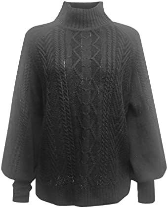 Женски џемпери за пуловер цврста боја џемпер постави глава околу вратот топол џемпер со долги ракави џемпери за џемпери