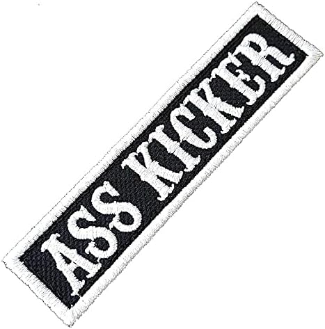 NT0528 ASS Kicker Birker Front of Vest јакна Наслов везено лепенка железо или шиење