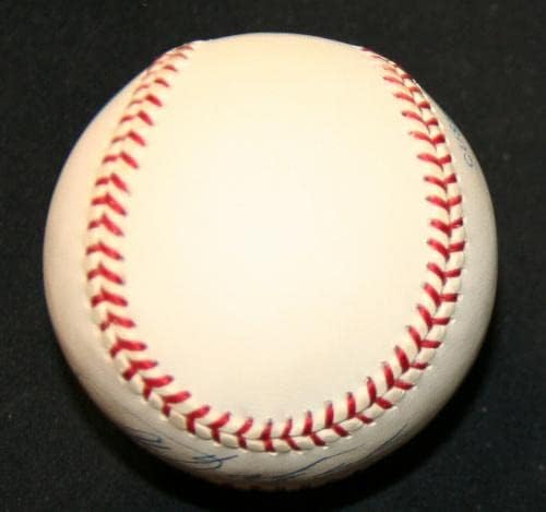 Карл Јастрземски Потпиша ОАЛ Бејзбол Со Автограм w/HOF Red Sox PSA/DNA AL87568-Бејзбол Со Автограм