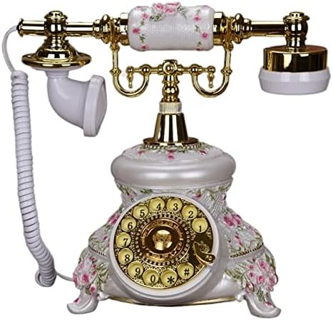 Counyball Rotary Dial Telefone Home Office Findline European Style Some American Living Classic Classic Thone Desk Ретро декорација