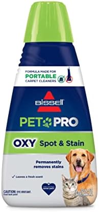 BISSELL® PET PRO Oxy Spot &засилувач; Формула За Дамки За Преносни Средства за Чистење Теписи, 32 oz, 2034
