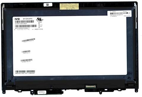 За Lenovo 13.3 ”FHD 1920x1080 LCD панел LED екран на допир со рамки и собрание на табла за контрола на допир ThinkPad X380 Јога Фру: 01LW983