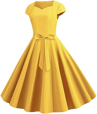 Futенски коктел фустани FQZWONG со ремен краток ракав замав матурска фустан вечер формални наметки Домаќин од 40 -тите бургундски фустан