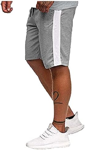 Miashui Outdoor Sports Комбинација на спортови бои машки летни панталони обични пет-исечени машки панталони чорап момче