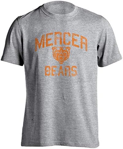 Мерсер мечки ретро потресено лого маица со краток ракав