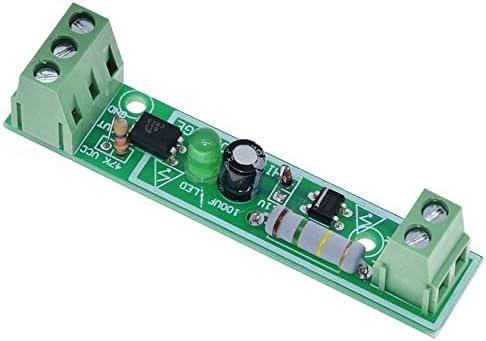 Hifasi 1-битен AC 220V Optocoupler Изолациониот модул модул напон за откривање на таблата Адаптивна 3-5V за PLC ISOLAMANTO FOTOACCOPIATORE