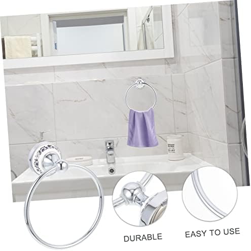 Homoyoyo 3PCS Rack Courne за складирање додатоци за бања Декоративни тоалети практични кујнски рачни рачни wallидови монтиран монтиран