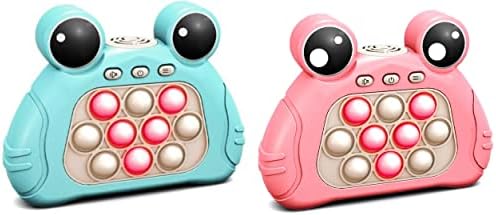 Играчки за олеснување на стресот и анксиозноста на Luxlux, Push Pop Bubble Sensing Toys за деца и возрасни, Конзола за загатки за игра, загатка