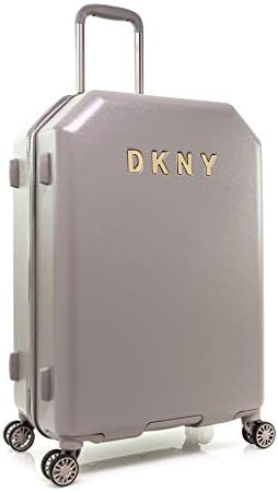 DKNY Багаж Исправен со 8 Спинер Тркала, ABS+Компјутер Случај, Викенд Торба, Глина, 21 Продолжи