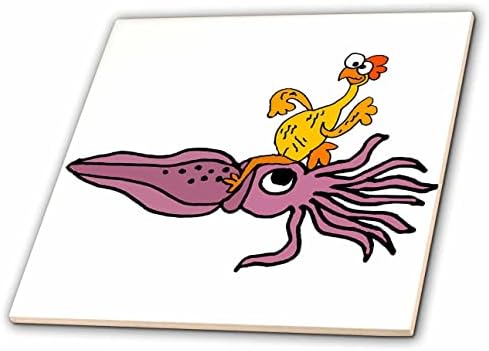 3дроза Смешни Слатки Гумени Пилешки Јава Виолетова Лигњи Цртан Филм-Плочки