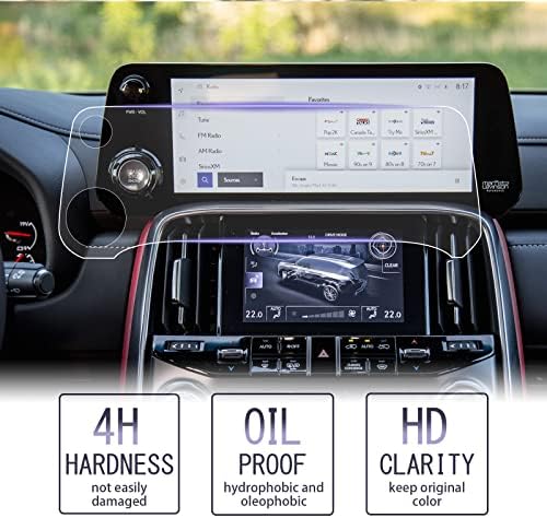 ЛУВУ За 2022 Година Lexus LX600 Заштитник На Екранот 12,3 Инчен Екран на Допир 2023 LX 600 Луксузен HD Пластичен Заштитник На Екранот 2022 2023
