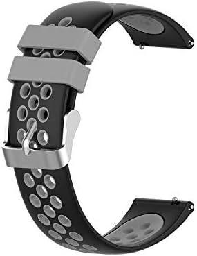 Hoopyeecase ленти компатибилни со Huawei Watch GT 2 Pro/GT 2E/GT 46mm/GT2 46mm/Watch 2 Pro, 22mm Silicone Strap Sports Sports Speentence Band за
