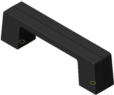 Southco Inc B8-45-3 Пластична рачка за правоаголна влечење 1,62 x 5,88 долга, монтирање на слепа дупка M6X1