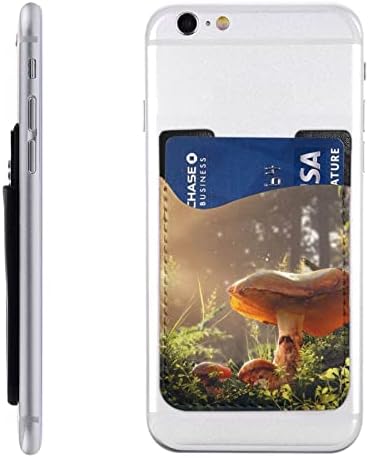 Gagaduck печурки лепило Телефонски мобилен телефон стап на картички за ракав за ракав, држач за лична карта, компатибилен со