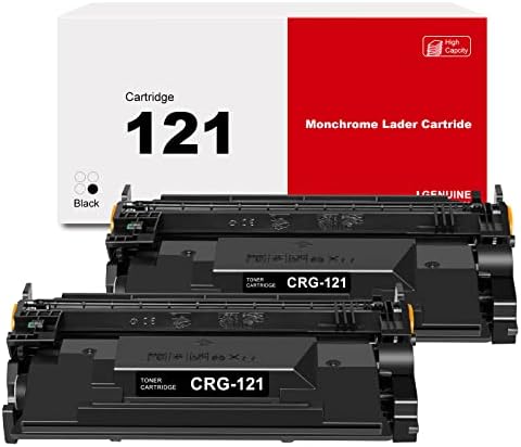 121 Цел тонер кертриџ 2 пакет компатибилен за Canon CRG CRG121 3252C001 за ImageClass D1620, ImageClass D1650
