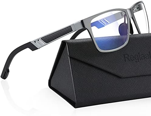 Реглали Сино-Светло-Блокирање-Очила Мажи/Жени Игри Очила Компјутерски Екран Очила Метална Рамка