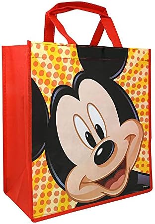Дизни Мики глувче тотални кеси за вредности - пакет со 3 торбички за забавни забави со кои се наоѓаат Мики и Мини Маус со налепници за бонуси