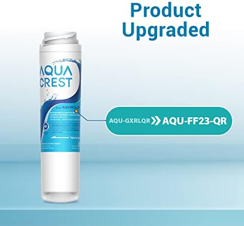 Aquacrest GXRLQR Undersnk Филтер За Вода, NSF 42 Сертифициран, Го Намалува Хлорот, Вкусот&засилувач;Мирис, Замена ЗА Ge Smartwater