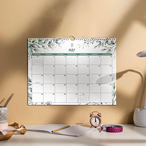 Coolиден календар на Coolendar 2023, Месечен календар 24 месеци од јануари 2023 до декември 2024 година, виси Календар 2023 година за