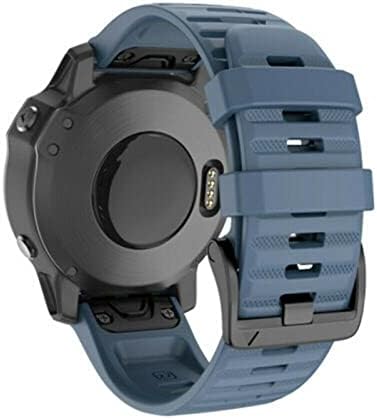 Sdutio 26 20 22mm Силиконски Брзо издание на часовници за часовници за Garmin Fenix ​​7x 6x Watch Watch EasyFit Band Band Band Strap
