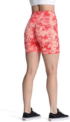 Aoxjox Scrunch Shorts Shorts за жени Беспрекорна вратоврска задник Подигање кратка салата за активна вежба фитнес фитнес јога шорцеви