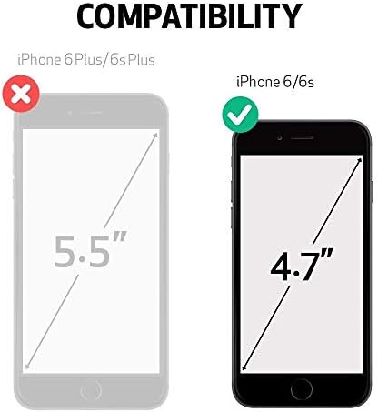 Случајот за симетрија на otterbox, компатибилен со iPhone 6 / iPhone 6s - Hepburn